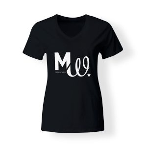 T-Shirt V-Neck Madeline Willers Logo
