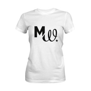 Madeline Willers T-Shirt Logo weiß