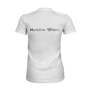 Madeline Willers T-Shirt Logo weiß